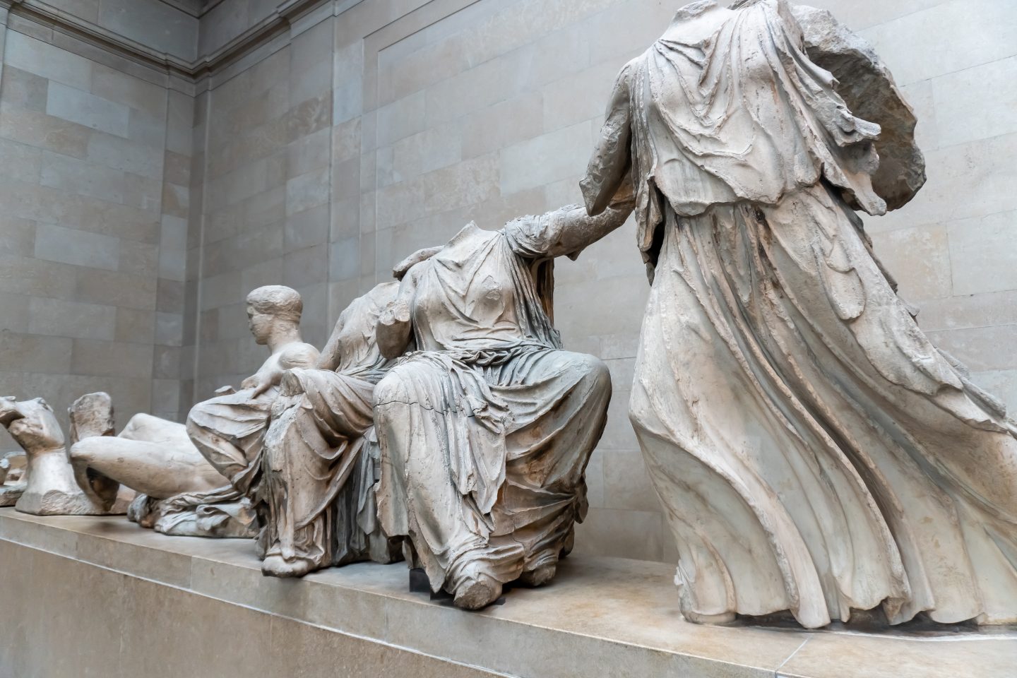 Greece has demanded the return of the Elgin Marbles (pictured here)
